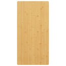 bordplade 50x100x4 cm bambus