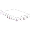 bordplade 40x60x4 cm bambus