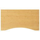 bordplade til skrivebord 110x60x2,5 cm bambus