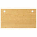 bordplade til skrivebord 100x60x4 cm bambus