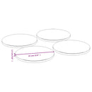 pizzatallerkener 4 stk. Ø32x1,5 cm bambus