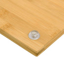 kogepladelåg 2 stk. 50x28x1,5 cm bambus