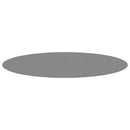 poolunderlag Ø428 cm polyester-geotekstil lysegrå