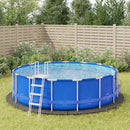 poolunderlag Ø458 cm polyester-geotekstil lysegrå