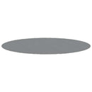 poolunderlag Ø500 cm polyester-geotekstil lysegrå