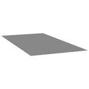 poolunderlag 640x321 cm polyester-geotekstil lysegrå