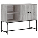 skænk 100x40x79,5 cm konstrueret træ grå sonoma-eg