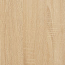 skoreol 131x35x50 cm konstrueret træ sonoma-eg