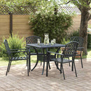 Have Stol 4 pcs Antracit 56 x 65 x 89 cm Stål