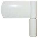 hoveddør 100x210 cm aluminium og PVC antracitgrå