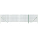 trådhegn 2x10 m galvaniseret stål grøn