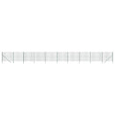 trådhegn 2x25 m galvaniseret stål grøn