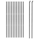 trådhegn 1,6x25 m galvaniseret stål antracitgrå
