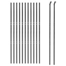 trådhegn 1,6x25 m galvaniseret stål antracitgrå
