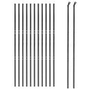trådhegn 1,6x25 m galvaniseret stål antracitgrå