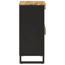 skab 60x33x75 cm massivt mangotræ