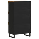 skab 60x33x107 cm massivt mangotræ