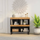 skab 85x33x75 cm massivt mangotræ