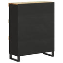 skab 85x33x107 cm massivt genbrugstræ