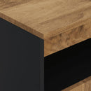 skænk med 2 låger 60x33x75 cm massivt mangotræ