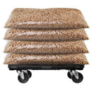 møbelhunde 5 stk. 300 kg polypropylen sort