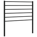 udskiftningsgavl 80 cm metal sort