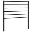 udskiftningsgavl 100 cm metal sort