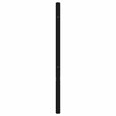 udskiftningsgavl 107 cm metal sort