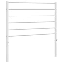 udskiftningsgavl 80 cm metal hvid