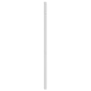 udskiftningsgavl 80 cm metal hvid