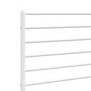 udskiftningsgavl 80 cm metal hvid