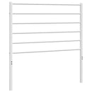 udskiftningsgavl 100 cm metal hvid