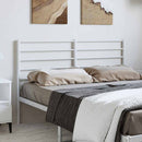 udskiftningsgavl 150 cm metal hvid