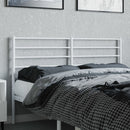 udskiftningsgavl 160 cm metal hvid