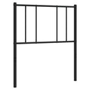 udskiftningsgavl 90 cm metal sort