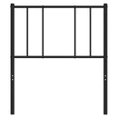udskiftningsgavl 90 cm metal sort