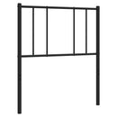 udskiftningsgavl 100 cm metal sort