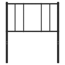 udskiftningsgavl 100 cm metal sort