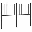 udskiftningsgavl 150 cm metal sort
