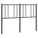 udskiftningsgavl 150 cm metal sort