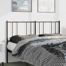 udskiftningsgavl 150 cm metal sort