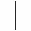 udskiftningsgavl 160 cm metal sort