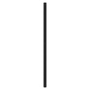 udskiftningsgavl 200 cm metal sort