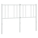 udskiftningsgavl 120 cm metal hvid