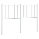 udskiftningsgavl 160 cm metal hvid