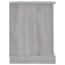 tv-bord 73x35,5x47,5 cm konstrueret træ grå sonoma-eg