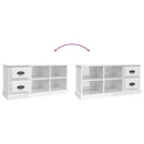 tv-bord 102x35,5x47,5 cm konstrueret træ hvid højglans