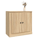 skænk 70x35,5x67,5 cm konstrueret træ sonoma-eg