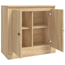 skænk 70x35,5x67,5 cm konstrueret træ sonoma-eg