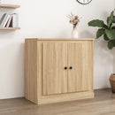 skænk 70x35,5x67,5 cm konstrueret træ sonoma-eg